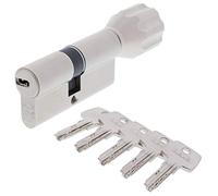 ABUS - EC550 Profil-Cylindre à bouton Longueur Z40/K30mm avec 5 Clés