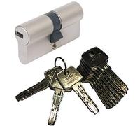 ABUS - EC550 Profil-Double cylindre Longueur (a/b) 30/30mm (c=60mm) avec 10 Clés
