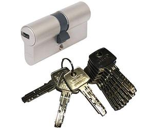 ABUS - EC550 Profil-Double cylindre Longueur (a/b) 30/30mm (c=60mm) avec 10 Clés