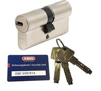 Abus ec660Profil Double cylindre Longueur (A/B) 30/45mm (C = 75mm) avec 3clés, avec carte de sécurité