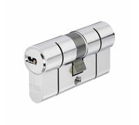 Abus Eurocilindro puntos niquel Doble Embrague 30 x 40