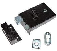 Abus FE9762207A SA H CE G Serrure en applique avec poignée Horizontale et fermeture à clé, pour ouverture extérieur gauche 80 x 140