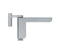 ABUS Ferme-porte 2603 pour portes intérieures légères gauche/droite sans perçage Argenté