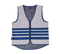 ABUS Gilet de sécurité Lumino Urban Vest - gilet de sécurité entièrement réfléchissant pour une meilleure visibilité de nuit - pour adultes - avec fermeture éclair