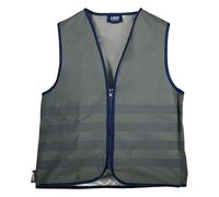 ABUS Gilet de sécurité enfant Lumino Urban Vest Kids – Argent – Taille S