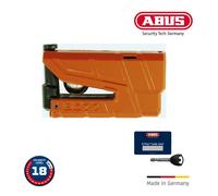 ABUS Antivol disque Granit Detecto XPlus 2.0 – blocage du disque de frein Orange