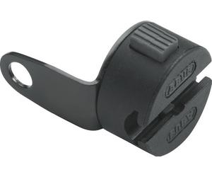 ABUS Halter QuickSnap - Support pour antivols de vélo pour le transport sûr des antivols à câble, noir
