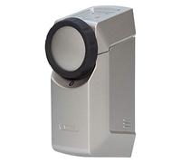 Serrure ?lectronique CFA3100 S app / code / doigt scan / bouton poussoir argent ABUS