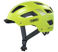 ABUS Casque urbain Hyban 2.0 MIPS – coque ABS, feu arrière – M (52-58 cm) Jaune