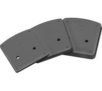 ABUS JC9518 Ben Kit d'accessoires pour Store de Protection d'escalier Extensible - pour Fixation à Une plinthe/plinthe