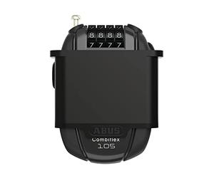 ABUS Kabelschloss Combiflex, Rest 105, câble 105 cm, avec support CHR, Schwarz
