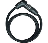 ABUS Kabelschloss Tresor 6412C - Serrure à Combinaison, réglable Individuellement - Câble en Acier avec Gaine Plastique - Niveau de sécurité 4