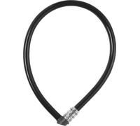 ABUS Câble-antivol 3406C Serrure à combinaison câble acier 55 mm gaine plastique Noir