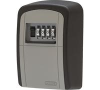 ABUS KeyGarage 707 - Boîte à clés pour montage mural - pour jusqu'à 7 clés ou petits objets de valeur - noir-argenté