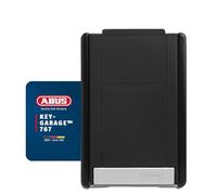 ABUS KeyGarage 767 - Boîte à clés avec arceau pour montage mural - avec code de touche - pour clés ou petits objets de valeur - noir-argenté