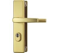 Abus KLZS714 F3 08421 Ferrure de protection pour porte Avec protection de barillet et poignée rectangulaire des 2 côtés, 08421