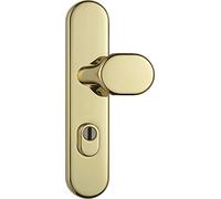 Abus KLZS714 F3 08421 Ferrure de protection pour porte Avec protection de barillet et poignée rectangulaire des 2 côtés, 12243