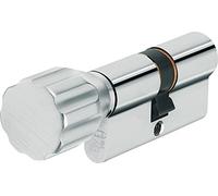 Abus KXP20SN Z40/K40 vs Cylindre de porte à bouton, Argent, Set de 5 Pièces