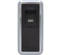 ABUS Lecteur d'Empreintes Digitales HomeTec Pro CFS3100 - Bluetooth | Réseau radio jusqu'à 100 m, 12 détecteurs couplables, 85 dB, zone 40 m², faible clignotement nocturne, blanc