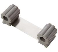 ABUS Butoir de porte Leif pour portes claquées - Protection anti-pincement pour enfants et bébés - 1 pièce- gris