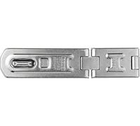 ABUS Loquet à Double Articulation 100/80 - Cadenas - pour Ouvrir Les Portes et Solutions d'angle - 01444 - ABUS Security Level 4 - Argent