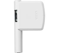 ABUS Loquet Fenêtre Charnière FAS101 - Verrou Supplémentaire pour Paumelles - Niveau de Sécurité 10 - 24490 - Blanc