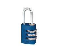 Abus Mécanique 145/20 20Mm Aluminium Cadenas À Combinaison Bleu 46568 ABU14520BL