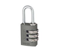 Abus Mécanique 145/20 20Mm Aluminium Serrure À Combinaison Titane 46576 Abu145