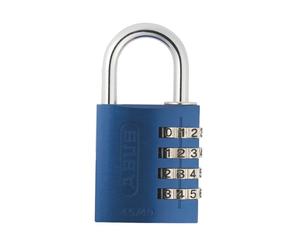 Abus Mécanique 145/40 40Mm Aluminium Combinaison Cadenas Bleu 49523 ABU14540BL