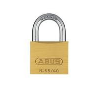 Abus Mécanique 55/40Mm Cadenas En Laiton Sur Carte Abus5540C