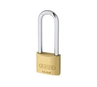 Abus Mécanique 55/40mm Cadenas Laiton 63mm Long Manille comme Verrouillé 5401