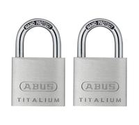 Abus Mécanique 64TI/30Mm Titalium™ Cadenas En Paquet Jumeau Abu64Ti30Tc