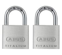 Abus Mécanique 64TI/30Mm Titalium™ Cadenas En Paquet Jumeau Abu64Ti30Tc