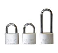 Abus Mécanique 64TI/40mm TITALIUM™ Cadenas Triple Pack (1 Long Verrou) ABU64T