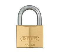 Cadenas à clé - laiton - anse cémentée - entrouvrant - 65/40 KA 6405 ABUS