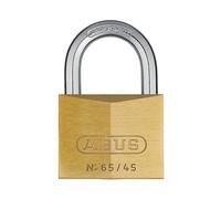 Abus Mécanique 65/45mm Cadenas en Laiton Clé Identique 456 ABUKA03904