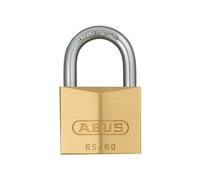 Cadenas à clé - laiton - anse cémentée - entrouvrant - 65/60 KA 6603 ABUS
