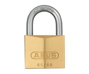 Abus Mécanique 65/60Mm Cadenas En Laiton Sur Carte Abus6560C
