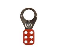 Abus Mécanique 702 Verrouillage Hasp 38Mm (1.1/2Po) Rouge Abu702R