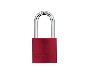 Abus Mécanique 72/40mm Aluminium Cadenas 40mm Long Manille Red comme Verrouillé