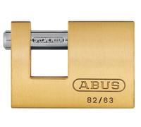 Abus Mécanique 82/63Mm Monobloc En Laiton Serrure À Disque Cardée ABU8263C