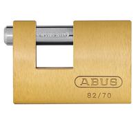 Abus Mécanique 82/70Mm Monobloc En Laiton Serrure À Disque Cardée Abu8270C