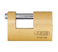 Abus Mécanique 82/90mm Monobloc Laiton Volet Cadenas Serrure Aussi 8523 ABUKA1