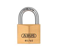 Abus Mécanique 85/40Mm Cadenas En Laiton Sur Carte Abus8540C