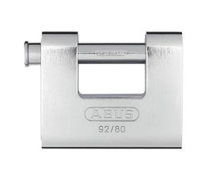Abus Mécanique 92/80Mm Monobloc Corps En Laiton Serrure À Disque Abus9280