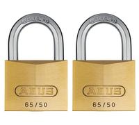 ABUS Mécanique - Cadenas en Laiton 65/50mm Pack Double