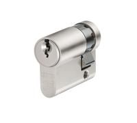 Abus Mécanique E60NP Euro Demi-Cylindre Nickel Perle 10Mm / 30Mm Visi ABUE60N1