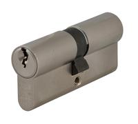 Abus Mécanique E60NP Euro Double Cylindre Nickel Perle 35Mm / 35Mm Boîte Abue60N
