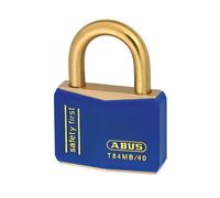 ABUS - T84MB/40 40mm Blue Safety First Cadenas inoxydable - ABUT8440BLU