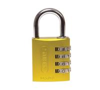ABUS Mechanical - Cadenas à combinaison Aluminium 145/40 40mm Jaune 49535